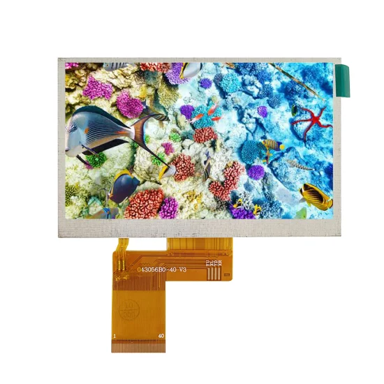 4.3inch LCD Display with 800X480 IPS Viewing RGB 40pin Optional CTP or Rtp Apply for Industrial/Medical/Equipment/Automative